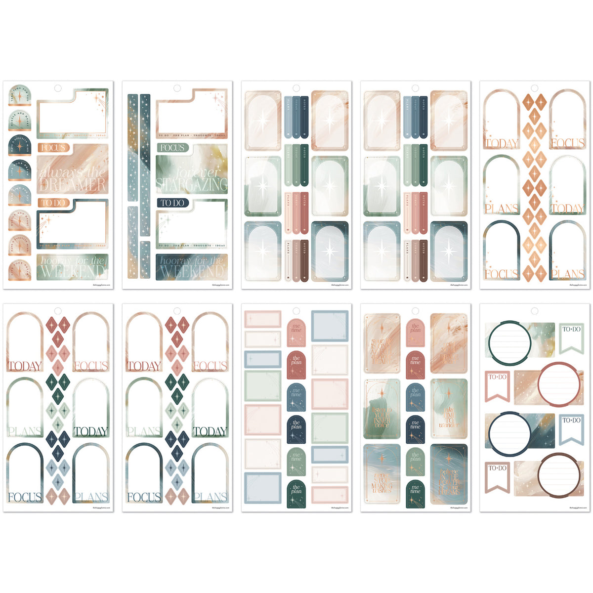 Happy Planner - Sticker Book - Starlit Glow