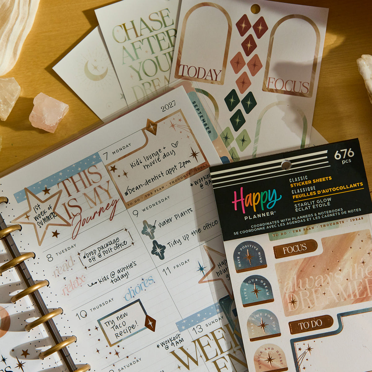 Happy Planner - Sticker Book - Starlit Glow