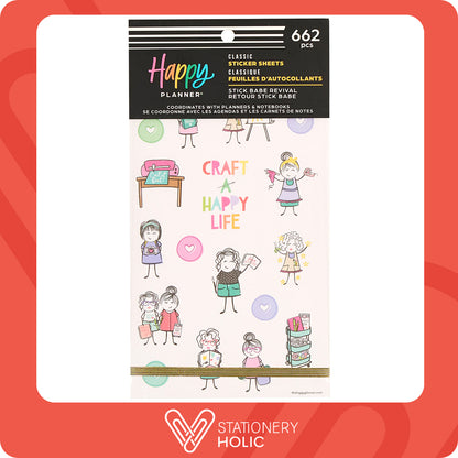 Happy Planner - Sticker Book - Stick Babe Revival