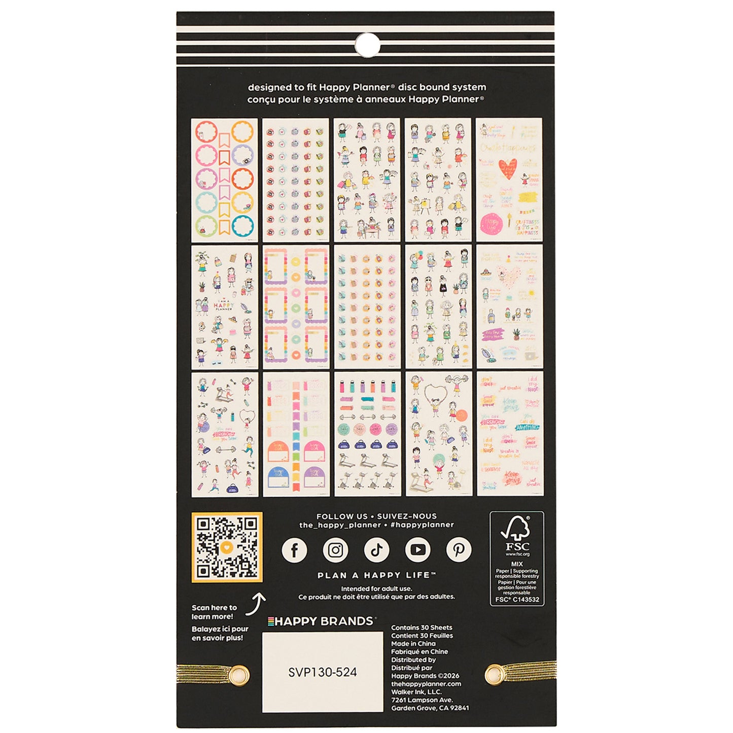 Happy Planner - Sticker Book - Stick Babe Revival