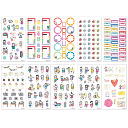 Happy Planner - Sticker Book - Stick Babe Revival