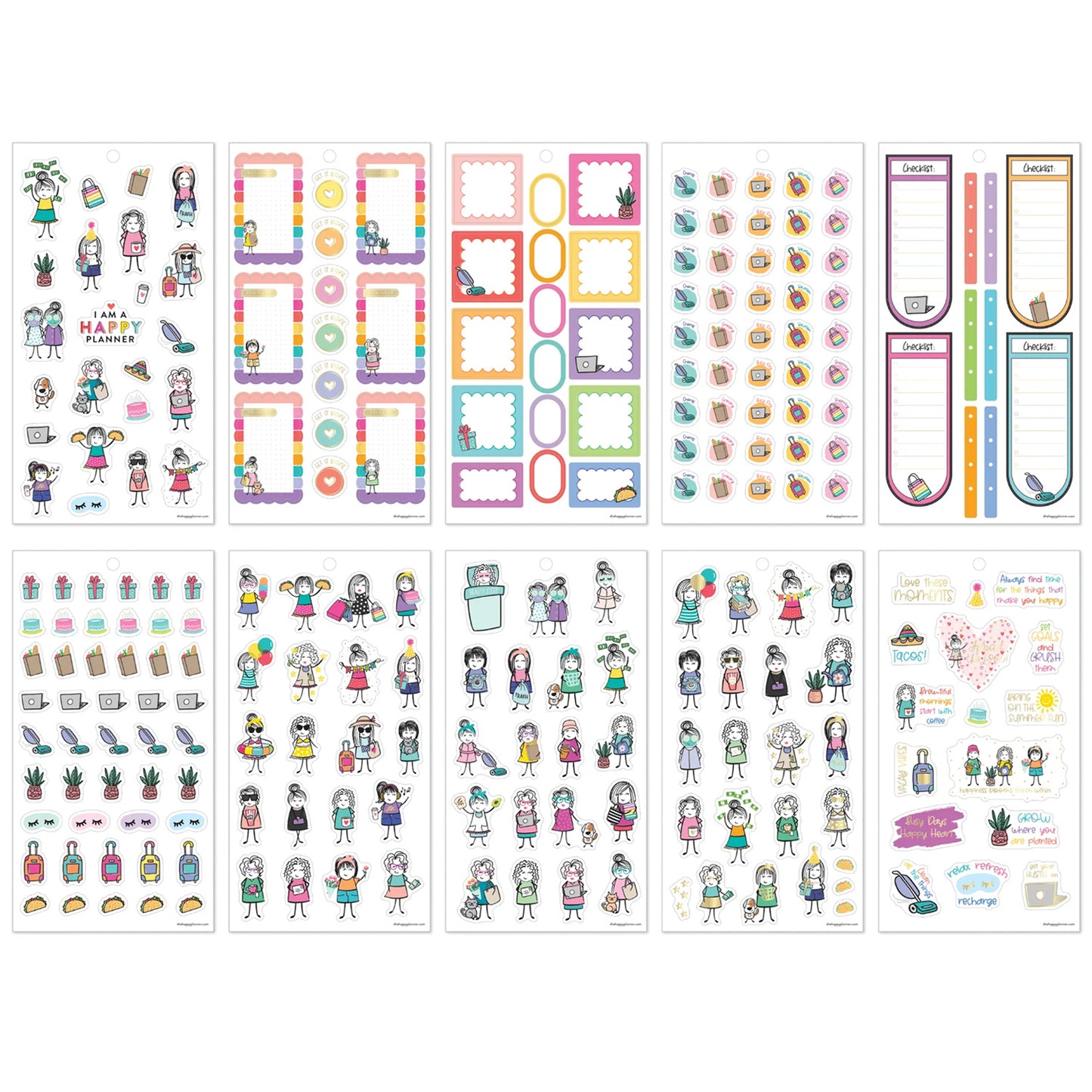 Happy Planner - Sticker Book - Stick Babe Revival