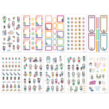 Happy Planner - Sticker Book - Stick Babe Revival