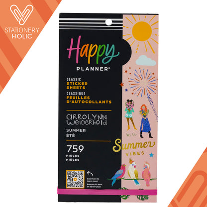 Happy Planner - Sticker Book - Season Summer