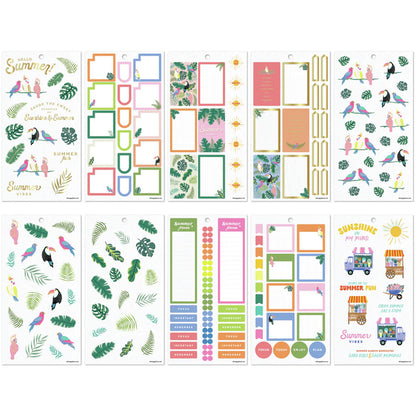 Happy Planner - Sticker Book - Season Summer