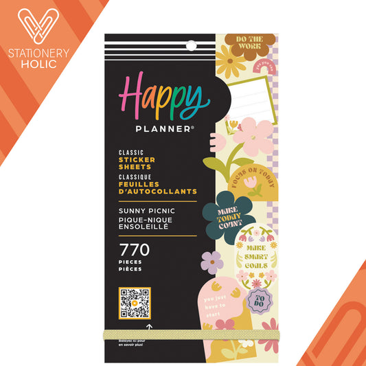 Happy Planner - Sticker Book - Sunny Picnic