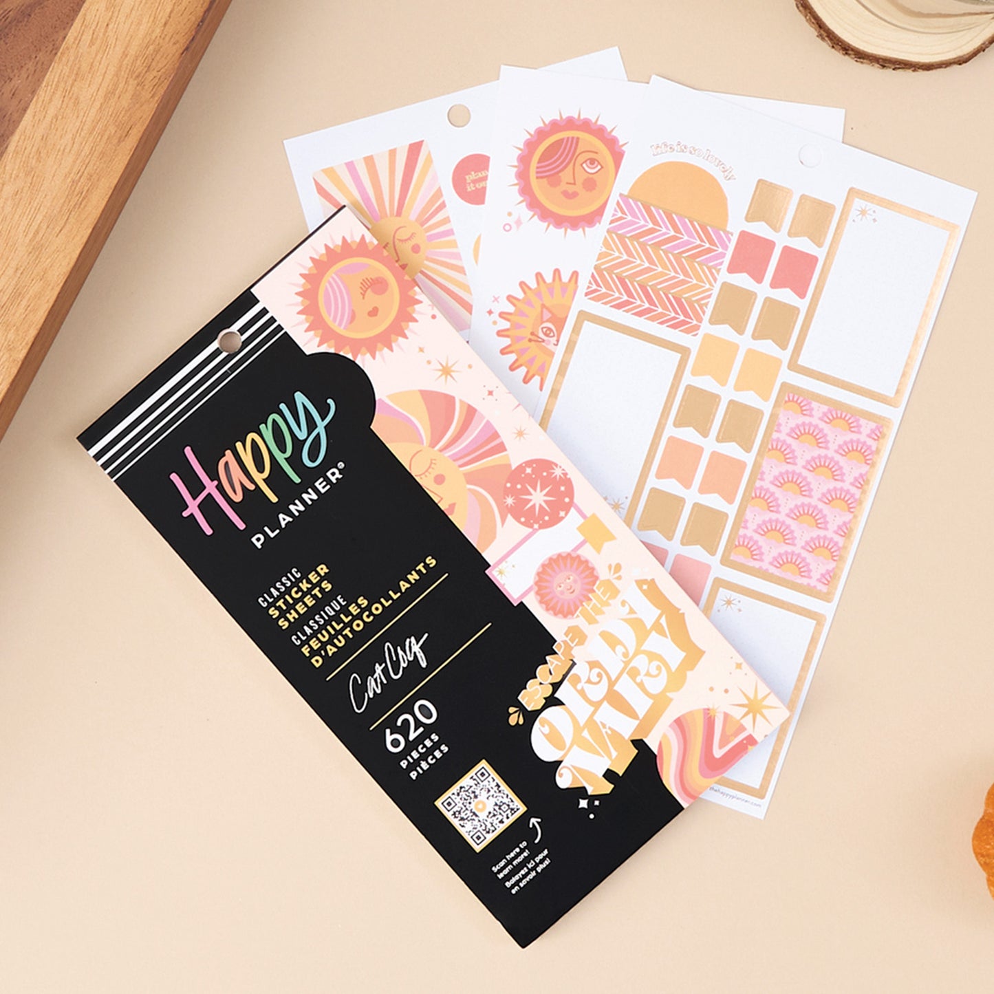 Happy Planner - Sticker Book - Retro Sunset