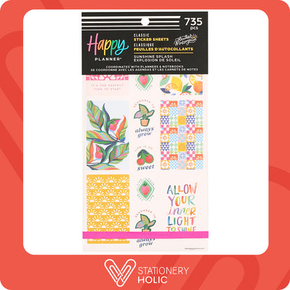 Happy Planner - Sticker Book - Sunshine Splash