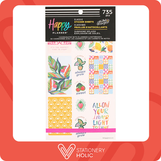 Happy Planner - Sticker Book - Sunshine Splash