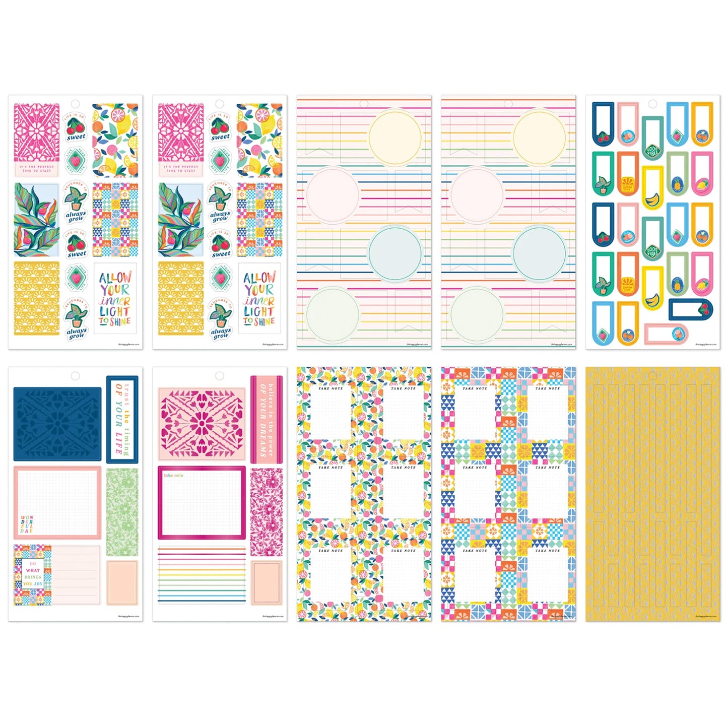 Happy Planner - Sticker Book - Sunshine Splash