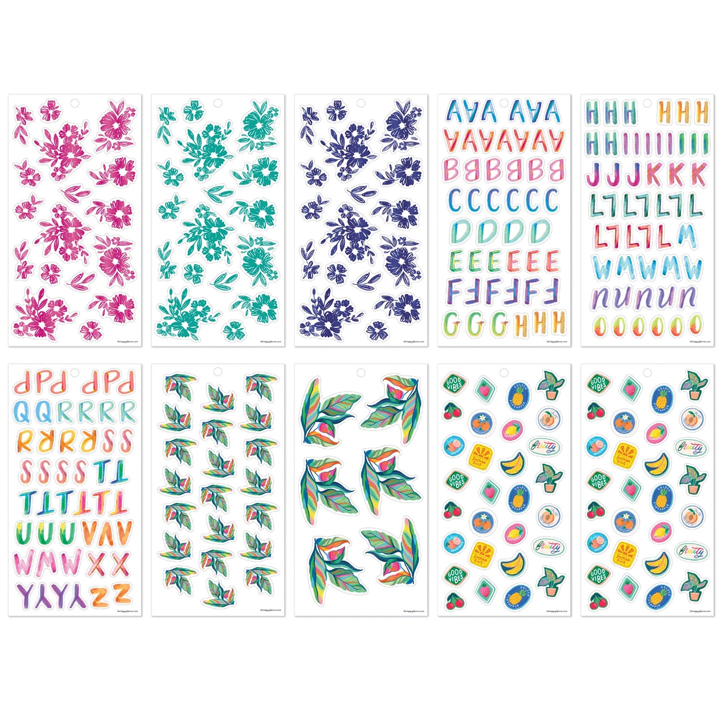Happy Planner - Sticker Book - Sunshine Splash