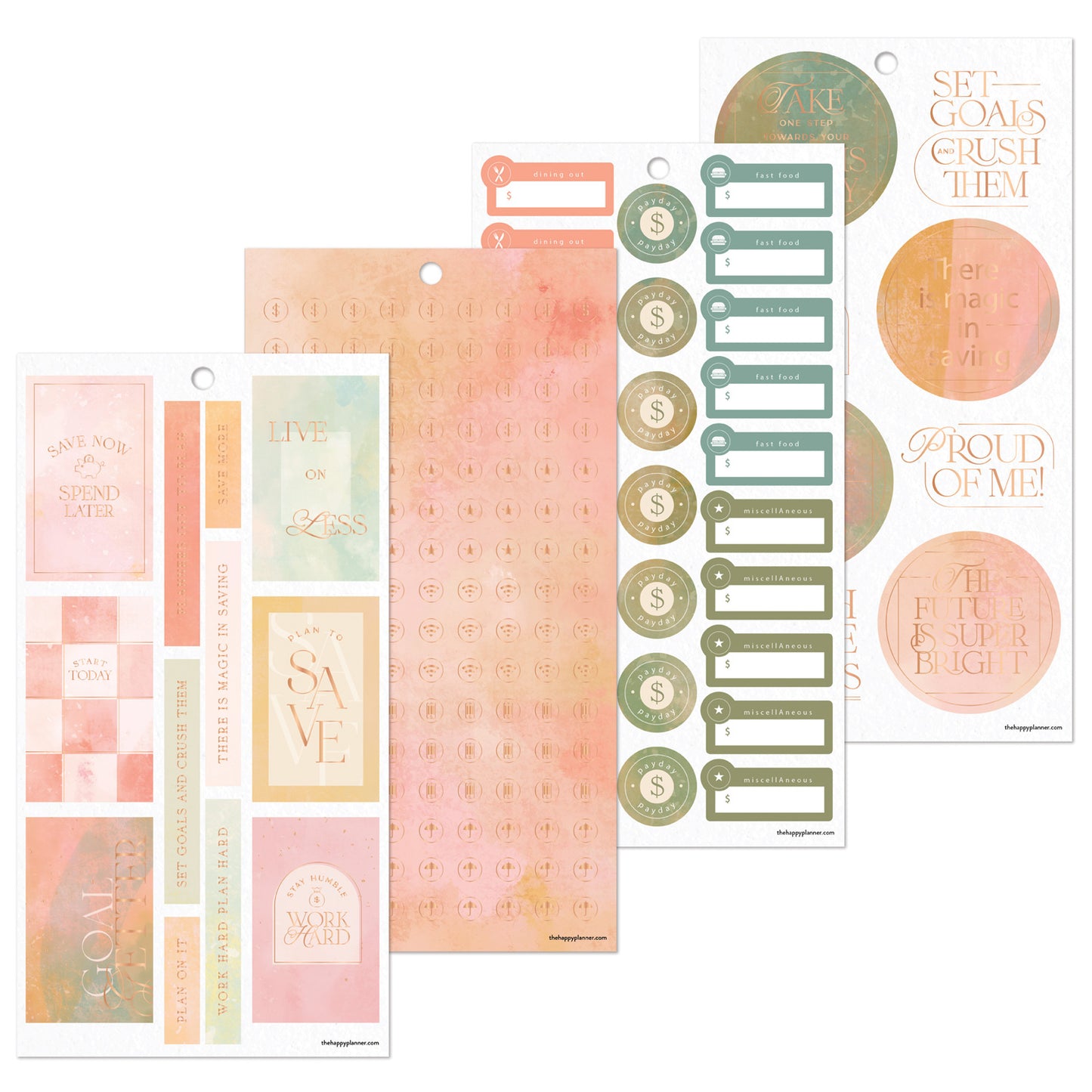 Happy Planner - Sticker Book - Textured Canvas