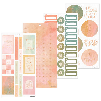 Happy Planner - Sticker Book - Textured Canvas