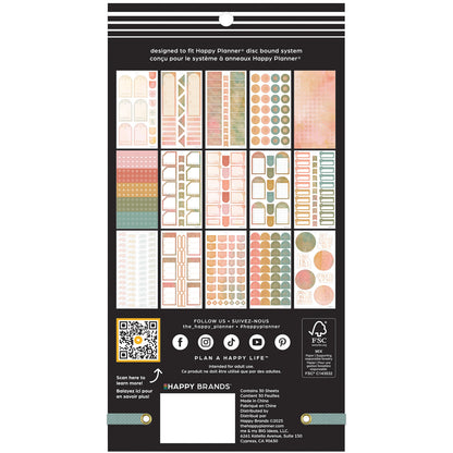 Happy Planner - Sticker Book - Textured Canvas