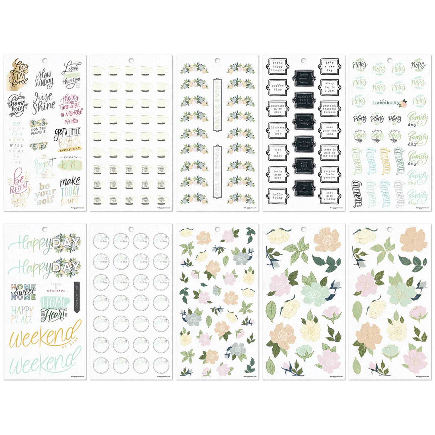 Happy Planner - Sticker Book - The Homebody
