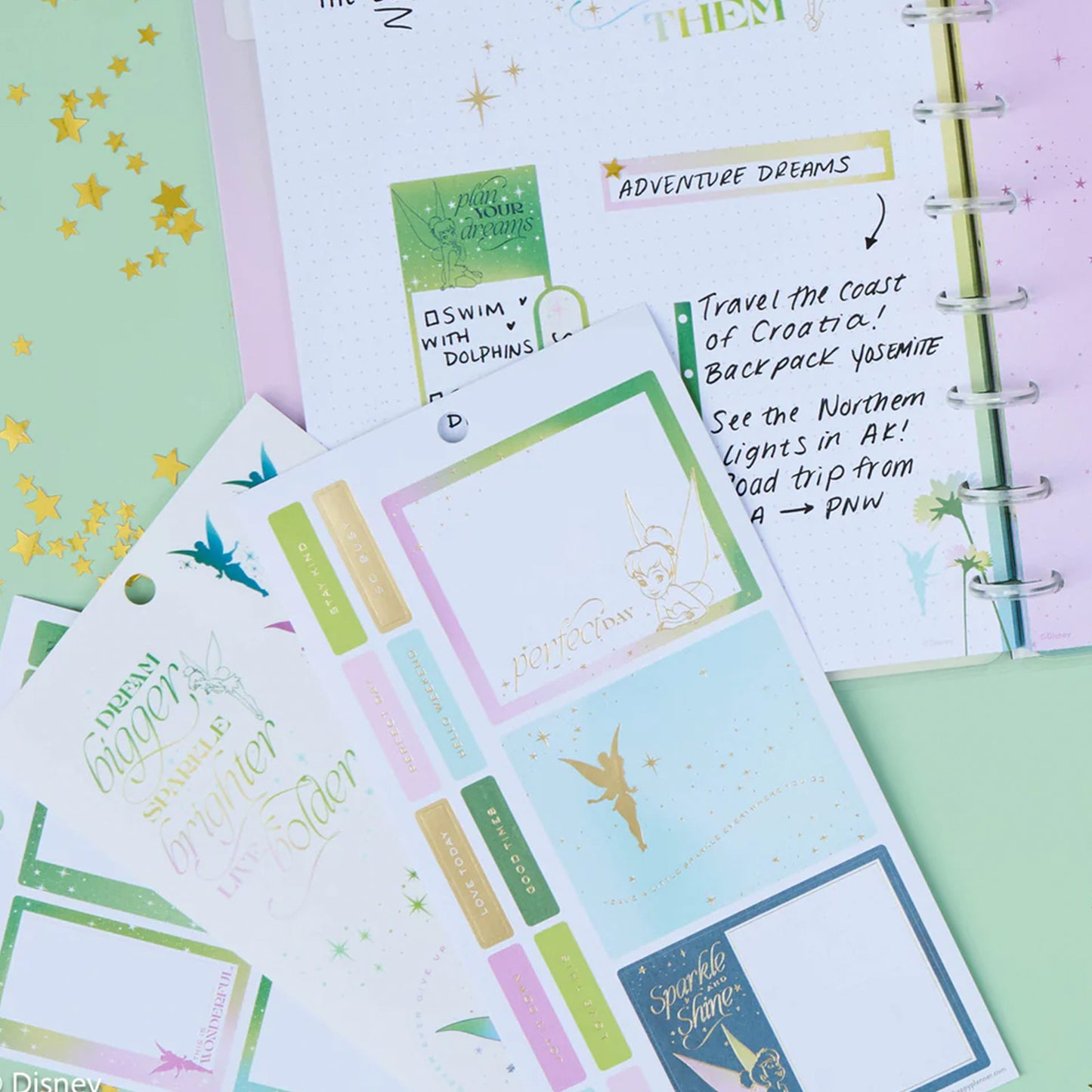 Happy Planner - Sticker Book - Disney Tinker Bell Stay Sparkly