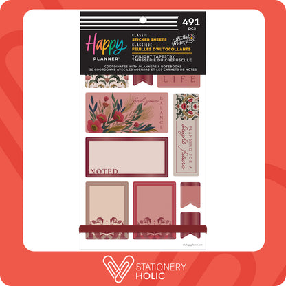 Happy Planner - Sticker Book - Twilight Tapestry