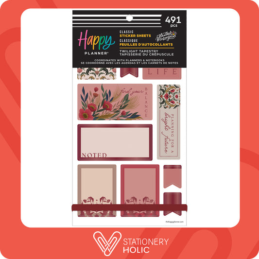 Happy Planner - Sticker Book - Twilight Tapestry