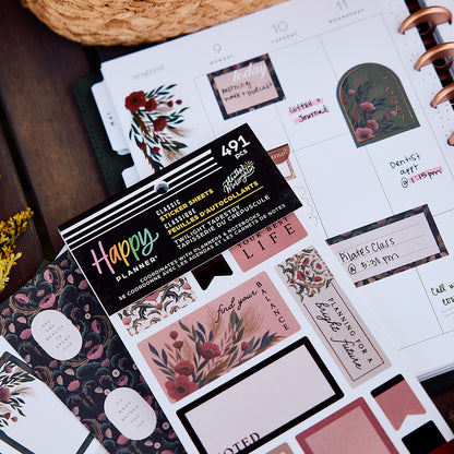 Happy Planner - Sticker Book - Twilight Tapestry