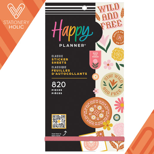 Happy Planner - Sticker Book - Western Wildflower