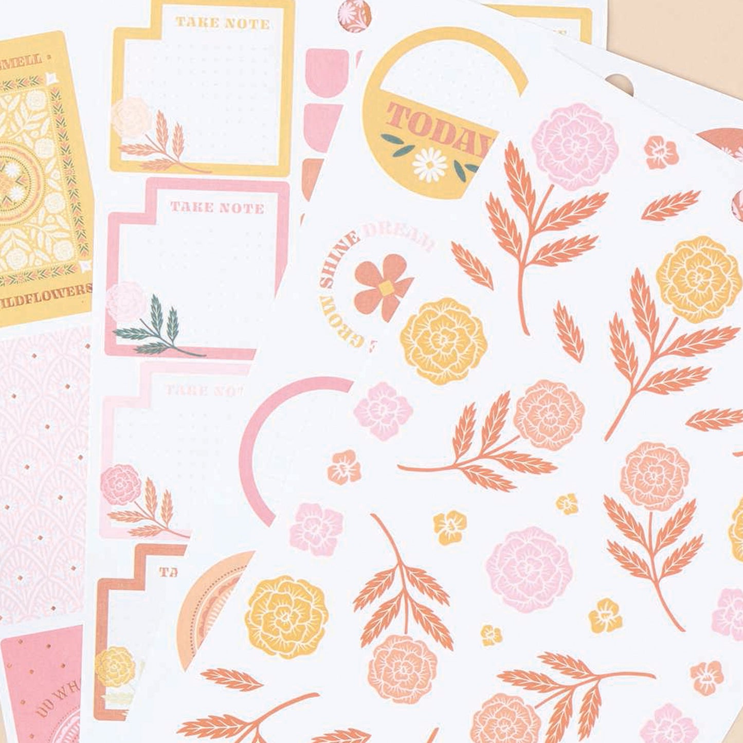 Happy Planner - Sticker Book - Western Wildflower