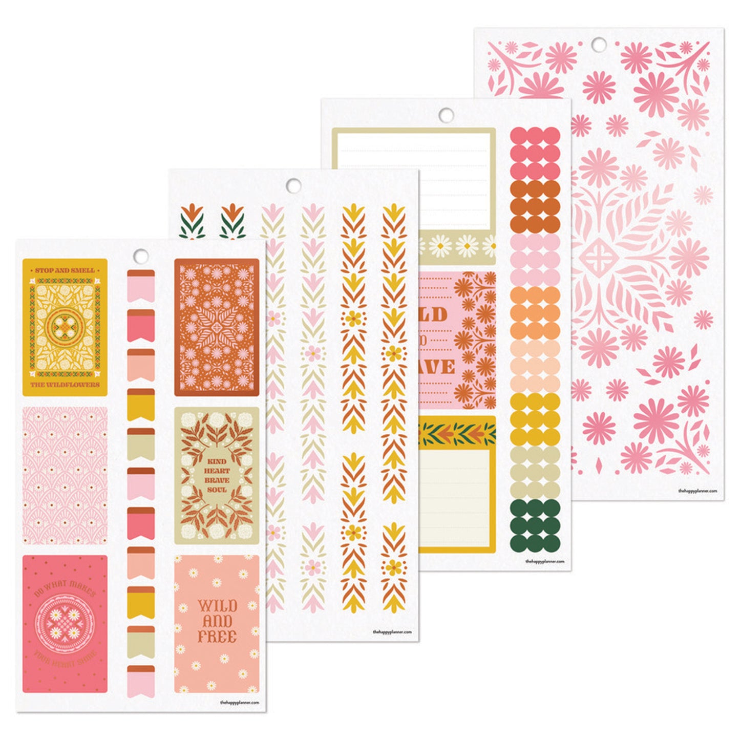 Happy Planner - Sticker Book - Western Wildflower