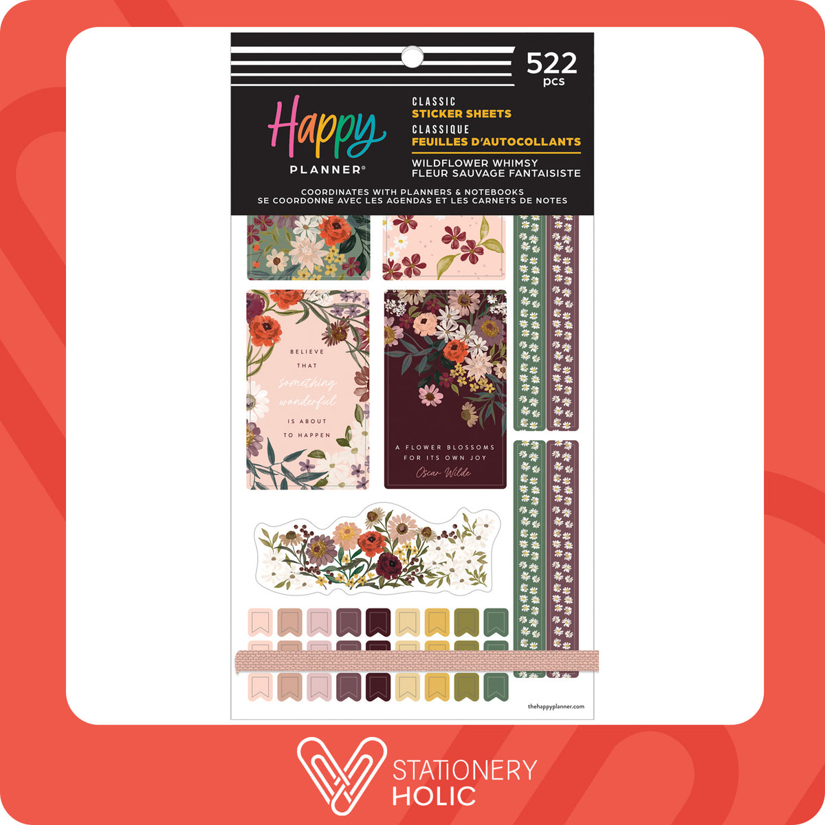 Happy Planner - Sticker Book - Wildflower Whimsy