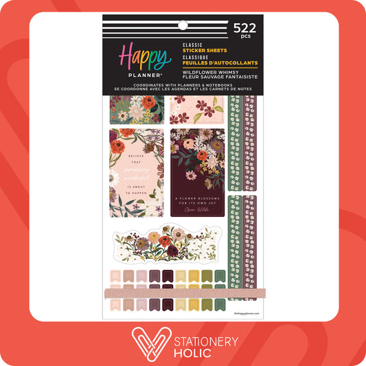 Happy Planner - Sticker Book - Wildflower Whimsy