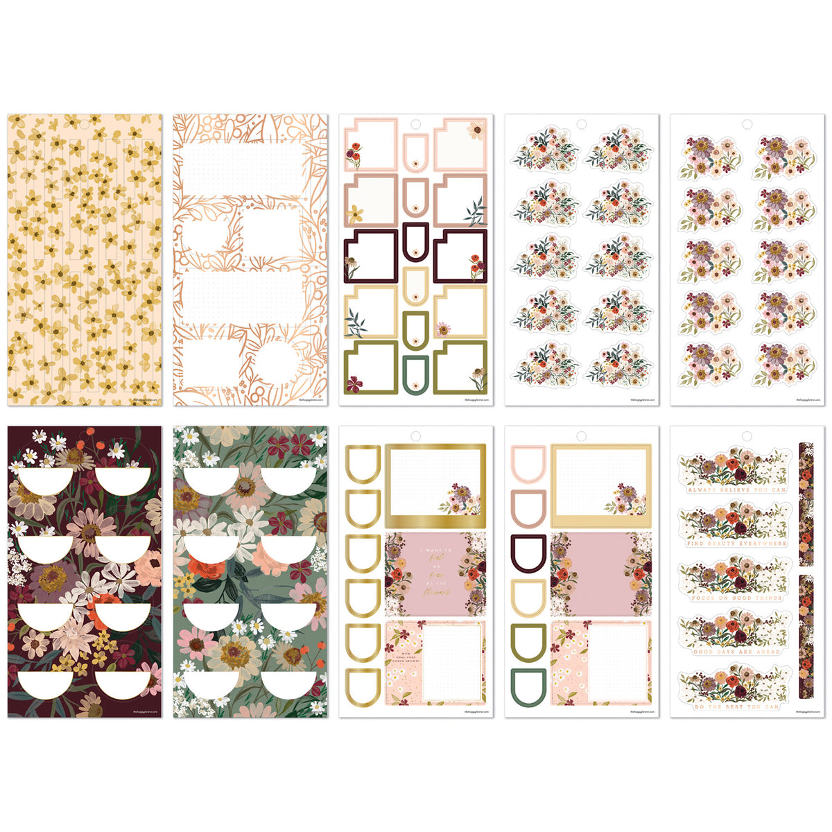 Happy Planner - Sticker Book - Wildflower Whimsy