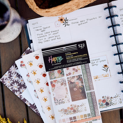 Happy Planner - Sticker Book - Wildflower Whimsy