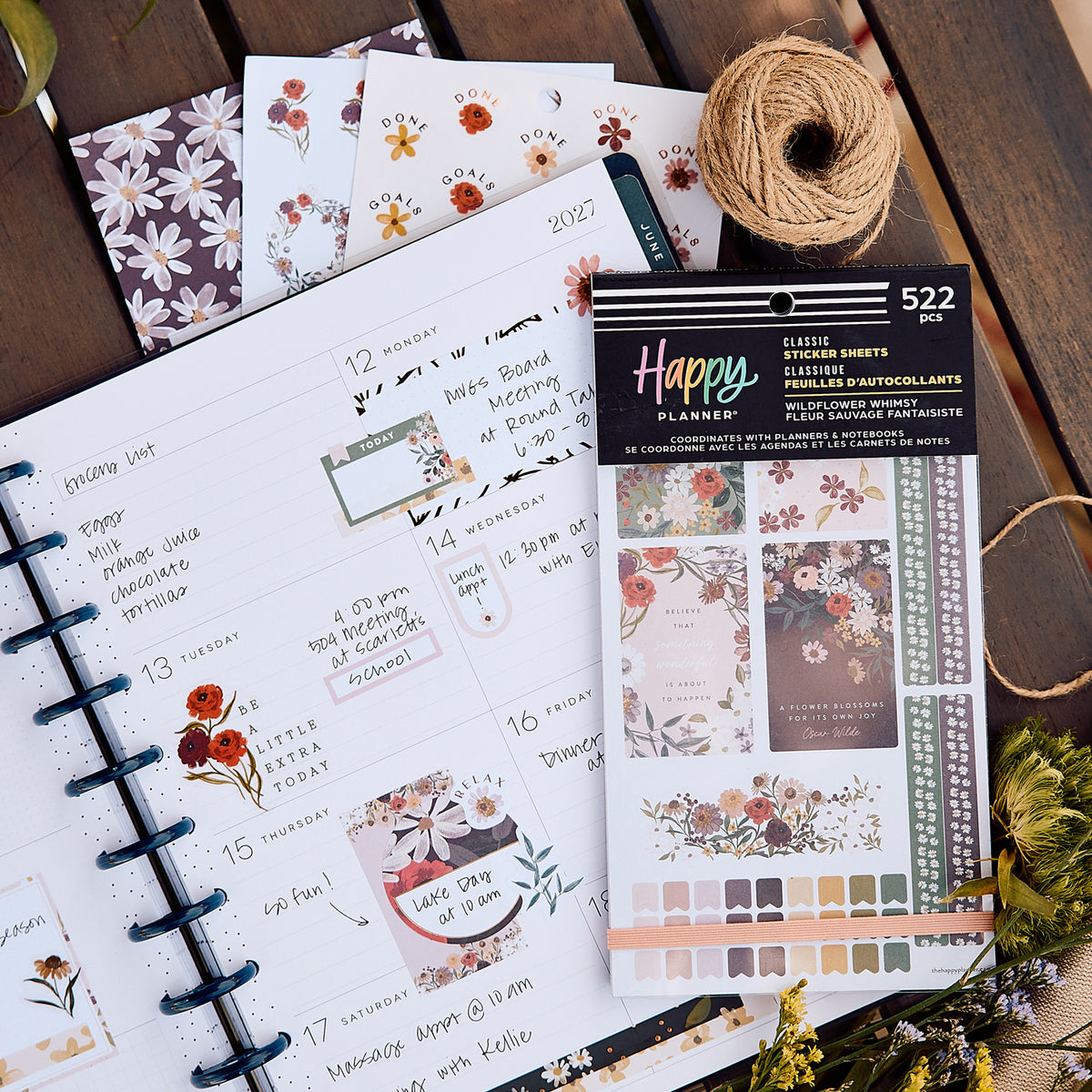 Happy Planner - Sticker Book - Wildflower Whimsy