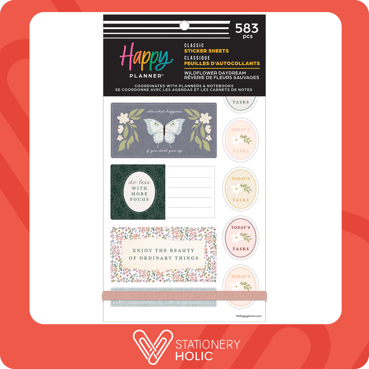 Happy Planner - Sticker Book - Wildflower Daydream