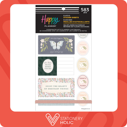 Happy Planner - Sticker Book - Wildflower Daydream