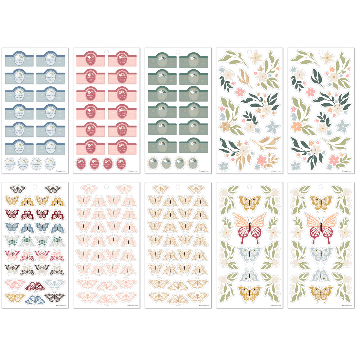 Happy Planner - Sticker Book - Wildflower Daydream
