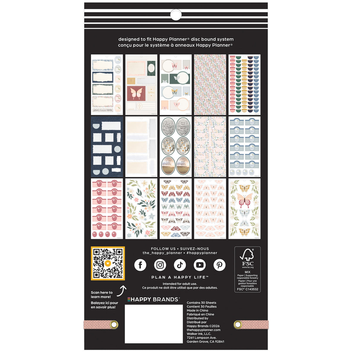 Happy Planner - Sticker Book - Wildflower Daydream