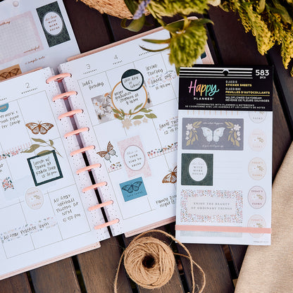 Happy Planner - Sticker Book - Wildflower Daydream