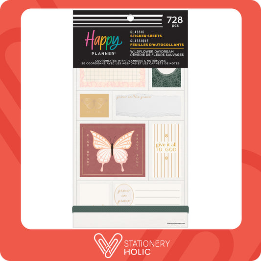 Happy Planner - Sticker Book - Wildflower Daydream Faith
