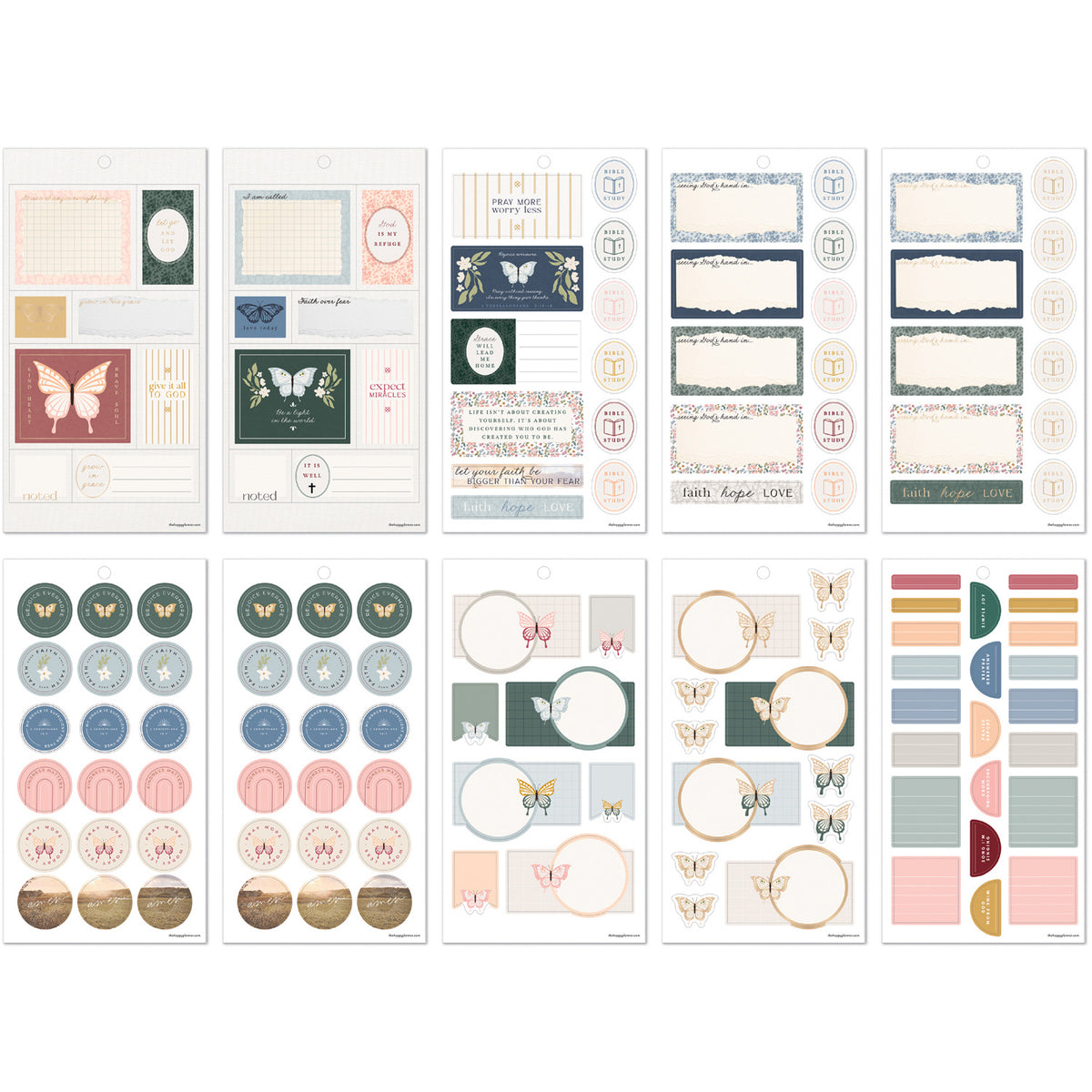 Happy Planner - Sticker Book - Wildflower Daydream Faith