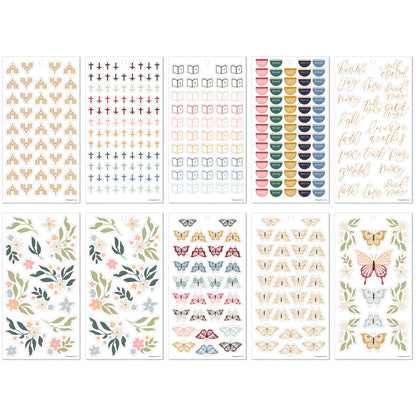 Happy Planner - Sticker Book - Wildflower Daydream Faith