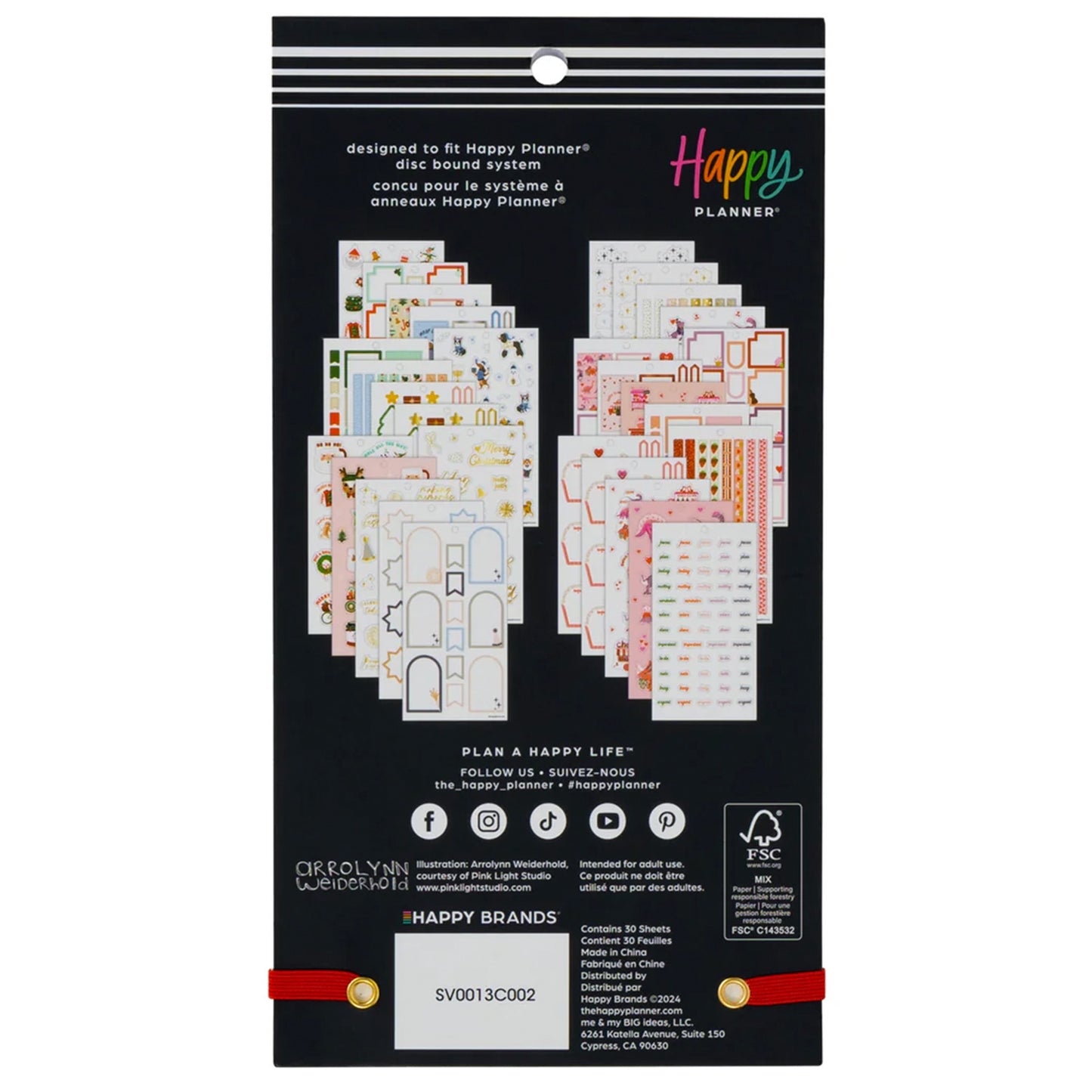 Happy Planner - Sticker Book - Season Winter