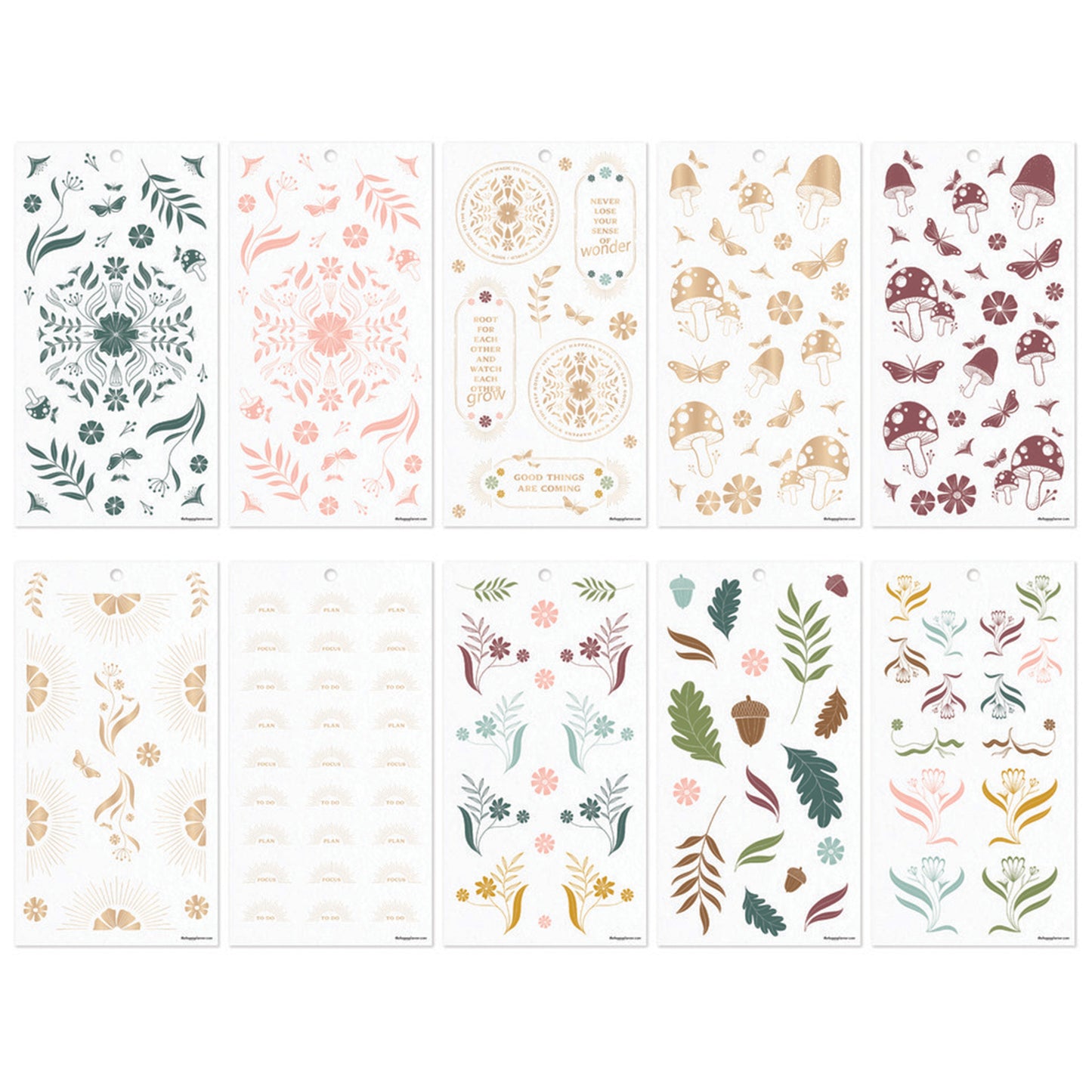 Happy Planner - Sticker Book - Woodland Whispers