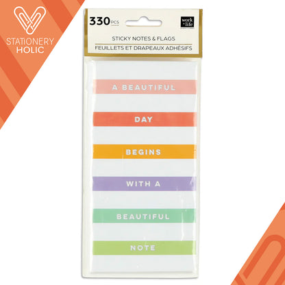 Happy Planner - Sticky Notes Work + Life - Bright Pastels