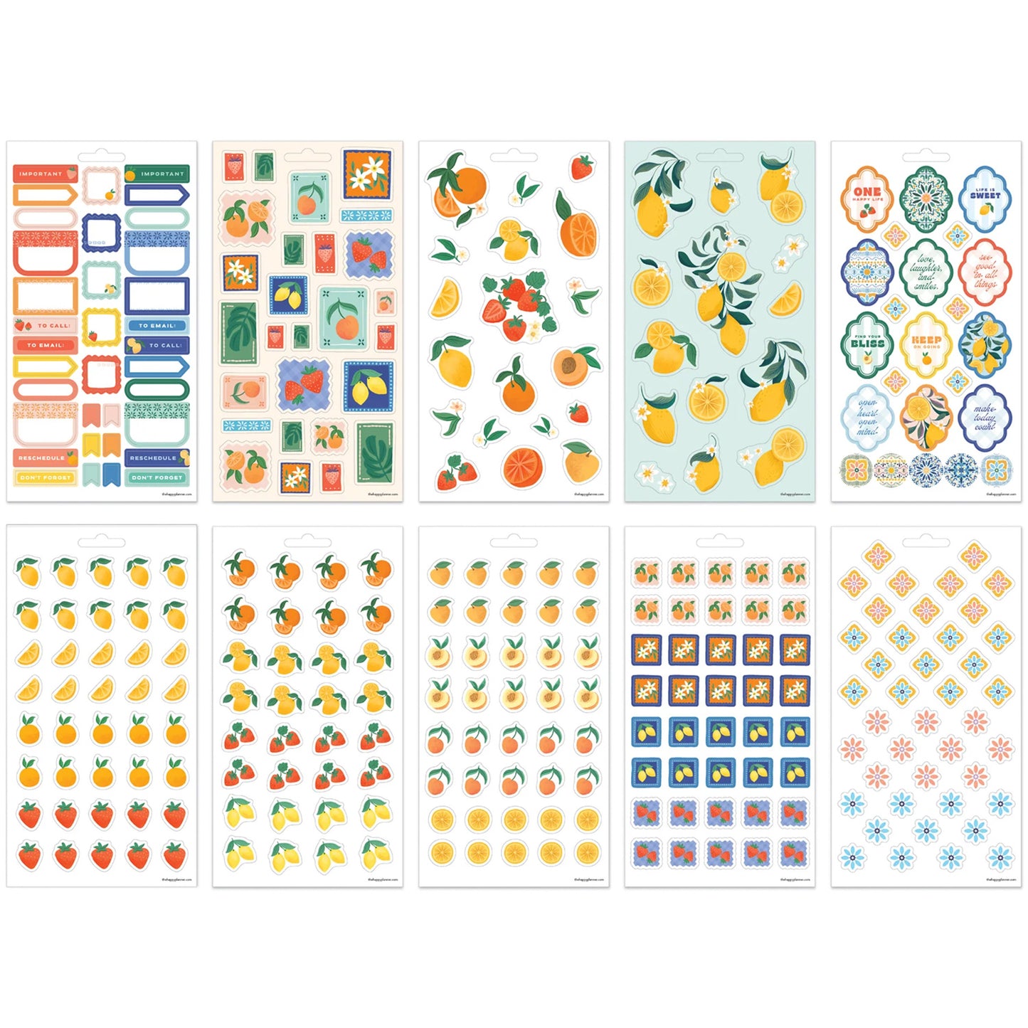 Happy Planner - Sticker Pack - Coastal Cottage