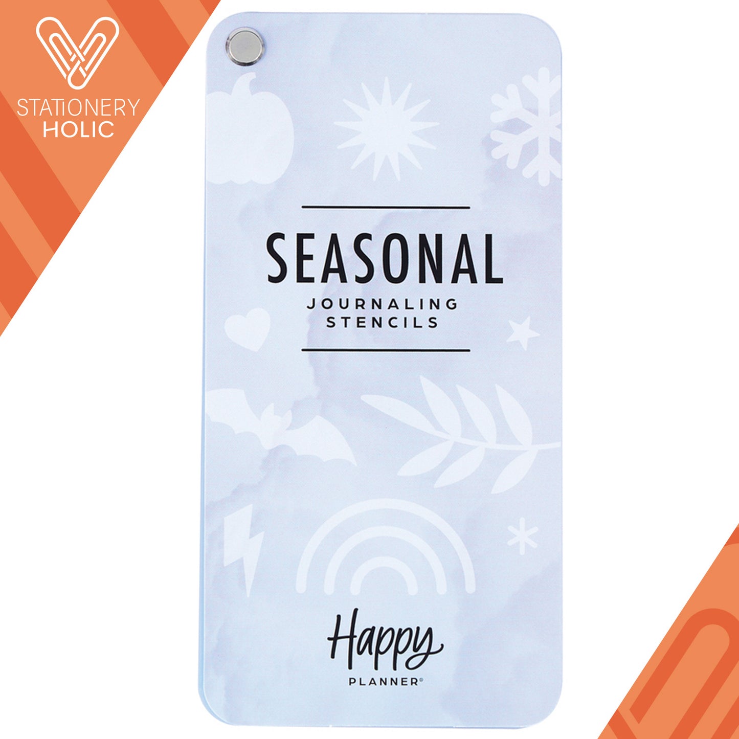 Happy Planner - Stencils Fan Book - Seasonal