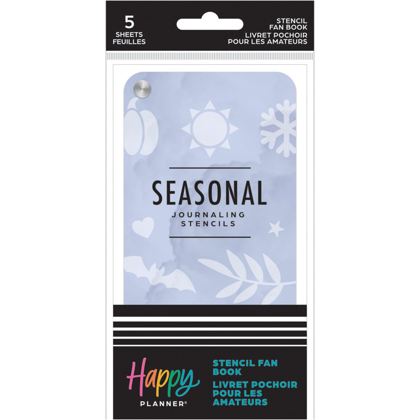 Happy Planner - Stencils Fan Book - Seasonal