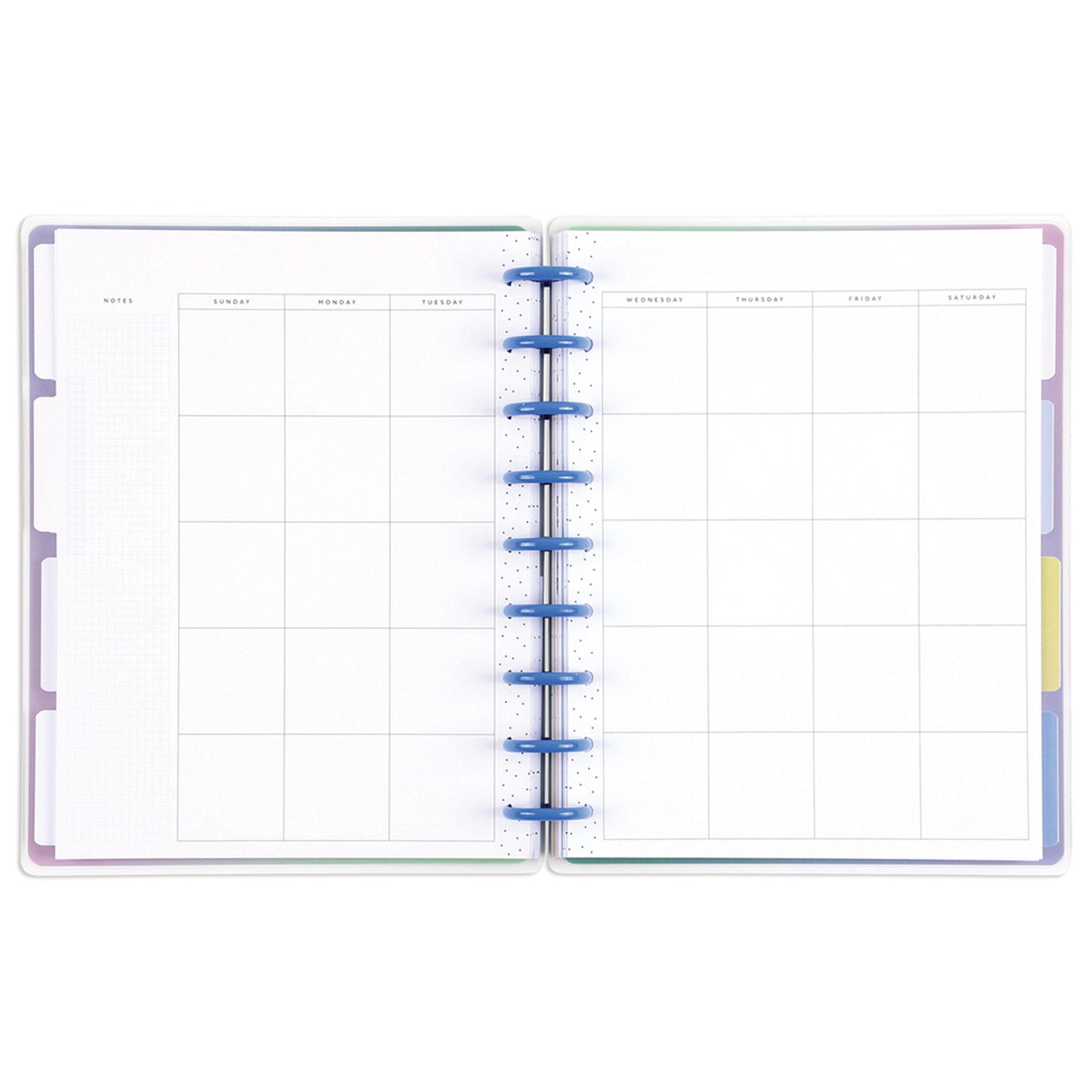 Happy Planner - Planner Classic (12 meses undated) Dashboard - Seeds of Joy