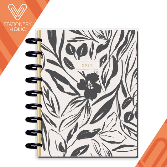 Happy Planner - Planner Classic (2025) Vertical - Sketchy Florals