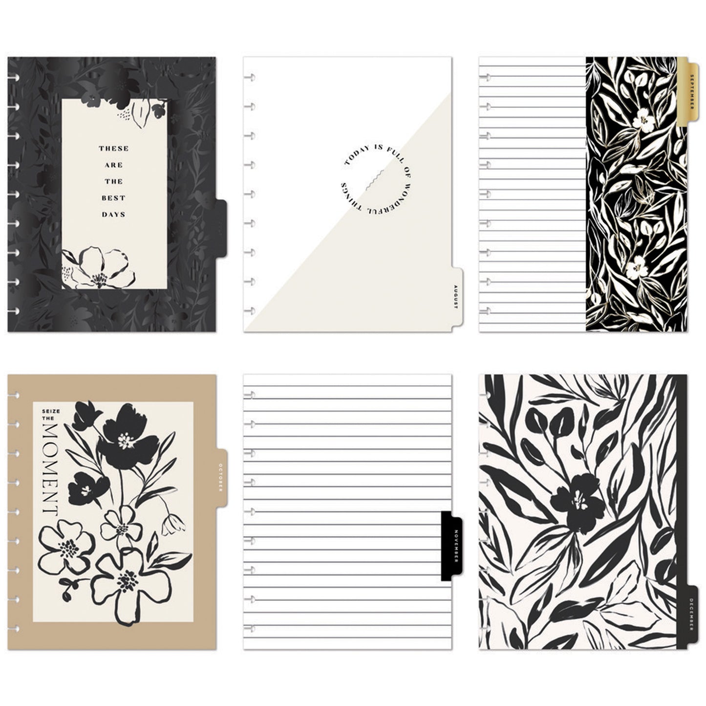 Happy Planner - Planner Classic (2025) Vertical - Sketchy Florals