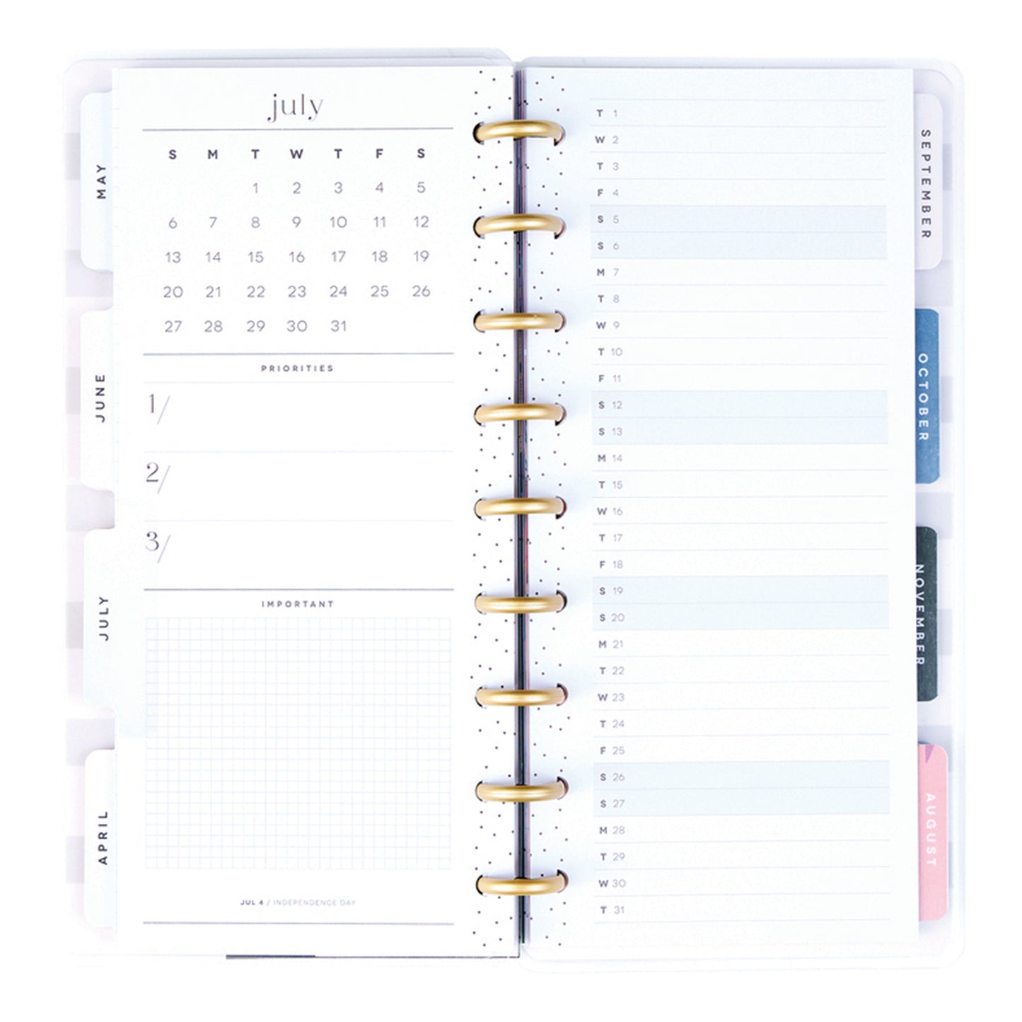 Happy Planner - Planner Skinny Classic (2025) - Blooming Bouquet