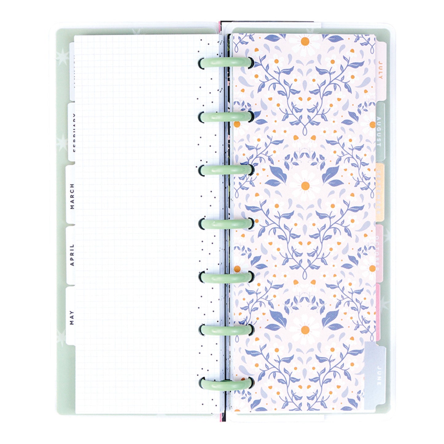 Happy Planner - Planner Skinny Mini (2025) - Forest Flowers